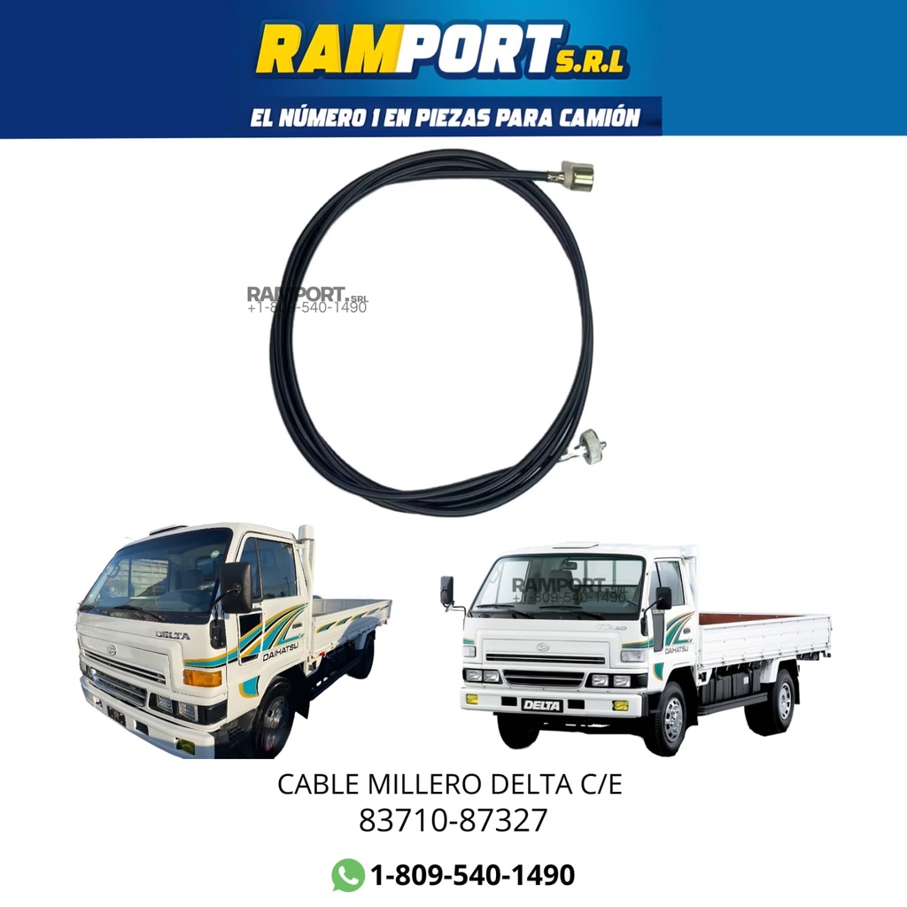 [83710-87327] CABLE MILLERO DELTA C/E 