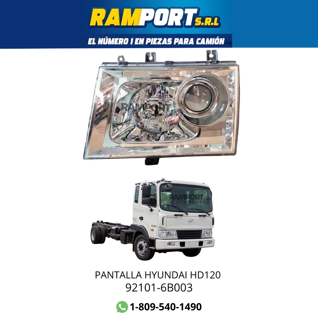 PANTALLA HYUNDAI HD120  