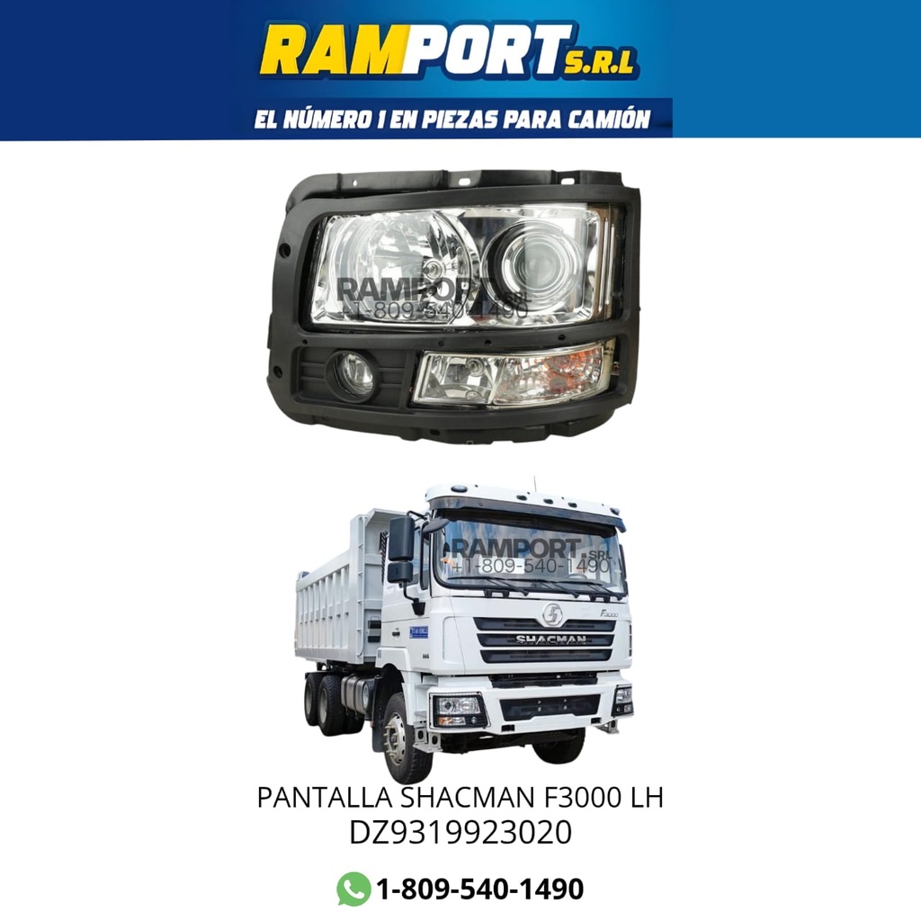 PANTALLA SHACMAN F3000 LH -5