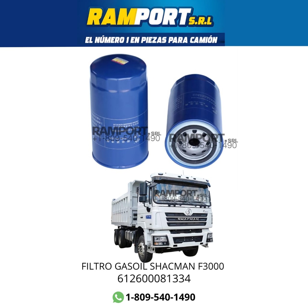FILTRO GASOIL SHACMAN F3000 CUM BF7940