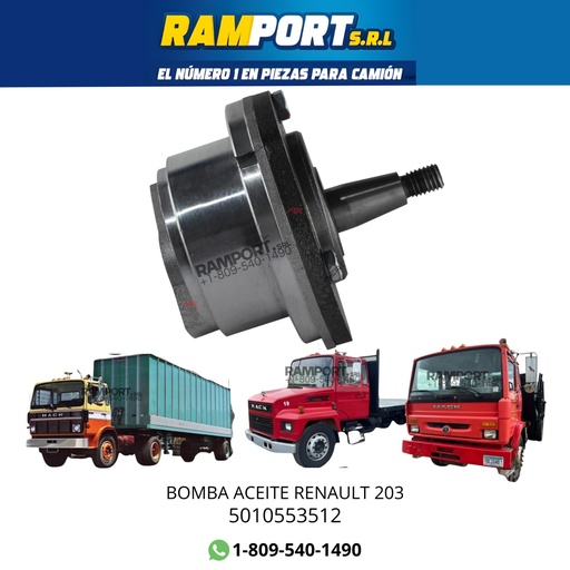 [5010553512] BOMBA ACEITE RENAULT 203 *