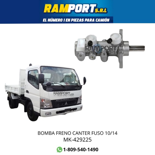 [MK-429225 NT] BOMBA FRENO CANTER FUSO 10/14