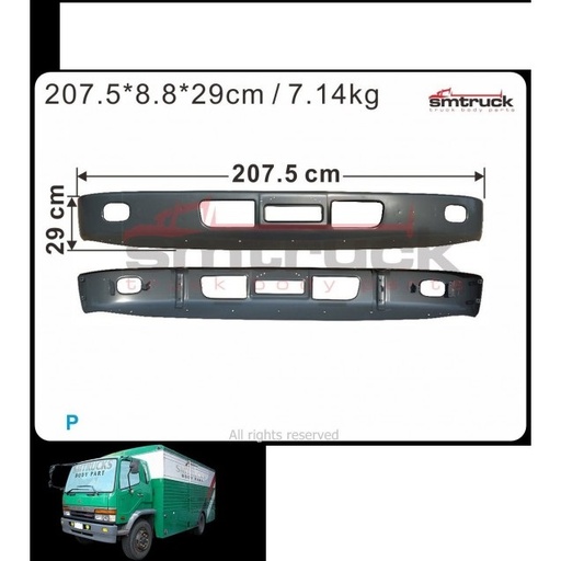 [MBM94-200A] BUMPER FUSO FK615/17 FM657 1994/2003