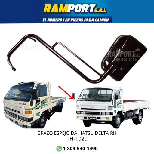 [TH-1020] BRAZO LATERAL DELTA RH