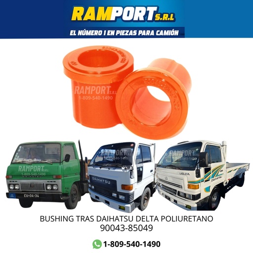 [90043-85049] BUSHING TRAS DELTA POLIURETANO