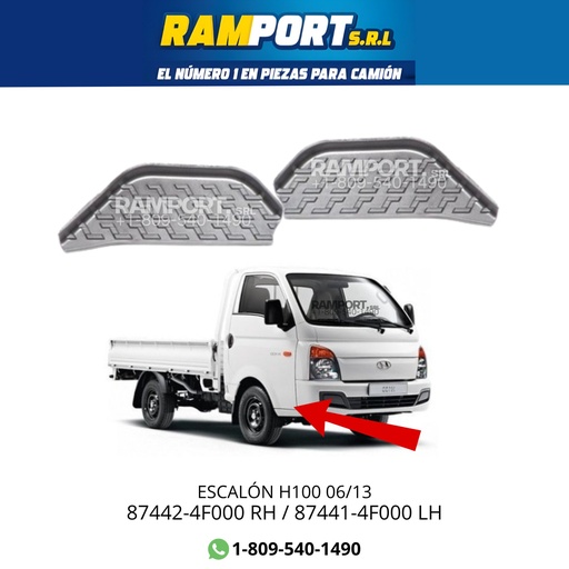 [87442-4F000] ESCALÓN HYUNDAI H100 06/13 RH