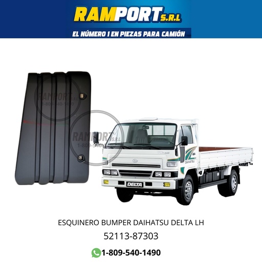 [52113-87380] ESQUINA PARACHOQUE DELTA NEGRO LH