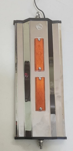 [GS-985] ESPEJO MACK CON LUZ ACERO INOX *