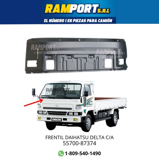 [55700-87374] FRENTIL DAIHATSU DELTA C/A 6.9T