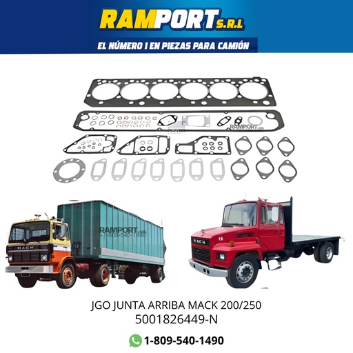 [5001826449] JGO JUNTA ARRIBA RENAULT 200/250 