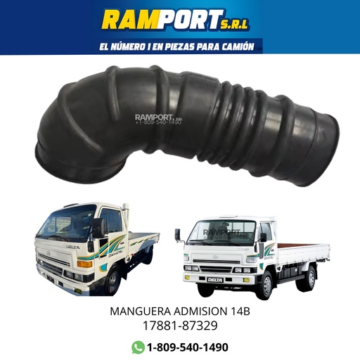 [17881-87329] MANGUERA ADMISION 14B