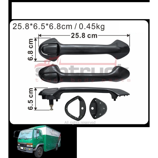 [MBM94-315R-TW] MANUBRIO FUSO FK615/17 94/16 RH LH AFUERA