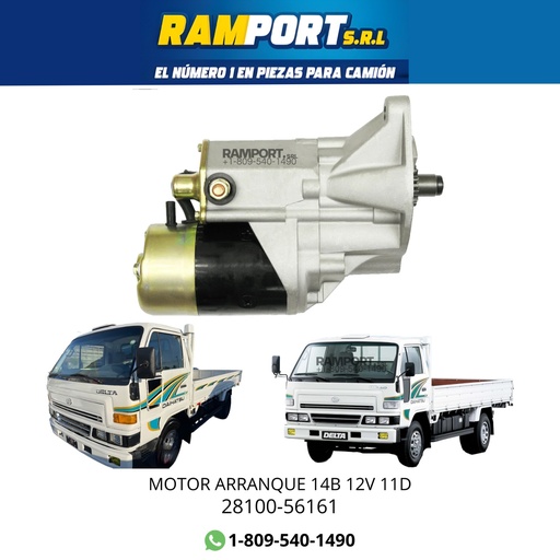 [28100-56161] MT ARRANQUE 14B 12V 11D -4