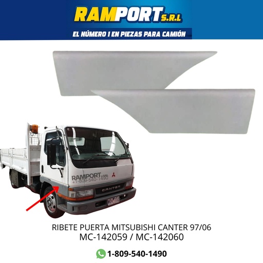 [MC-142060] RIBETE LATERAL CANTER 97/06 RH