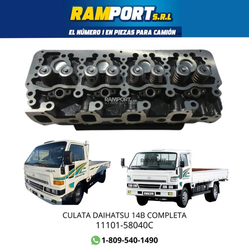 [11101-58040C] CULATA 14B COMPLETA