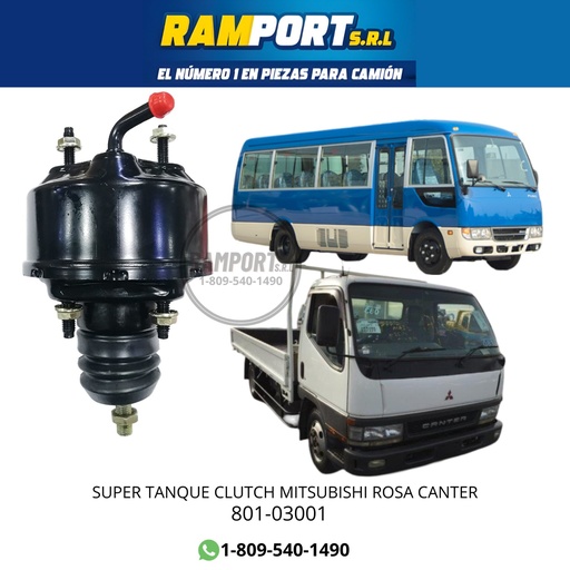 [801-03001] SUPER TANQUE CLUTCH ROSA CANTER