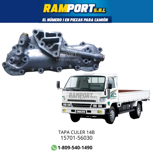 [15701-56030] TAPA CULER DAIHATSU DELTA 14B