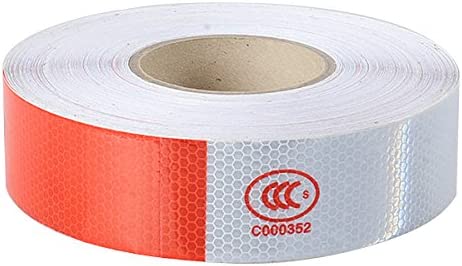 [5.0CM-45.0M] ROLLO CINTA REFLECTIVA R/B *