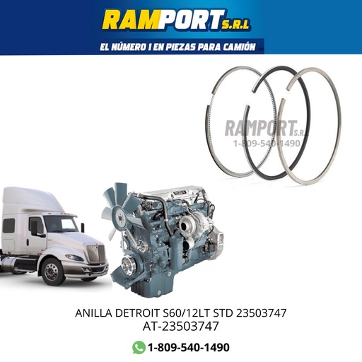 [AT-23503747] ANILLA DETROIT S60/12LT STD 23503747