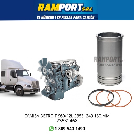 [23532468] CAMISA DETROIL S60/12L 23531249 130.MM