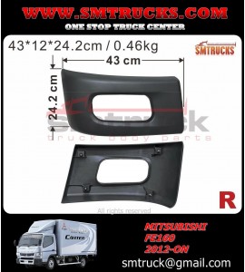 [MBL12-221R BLACK] ESQUINA PARACHOQUES FUSO 12/ C/E RH
