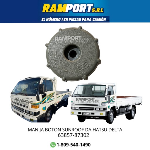 [63857-87302] MANIJA BOTON SUNROOF DAIHATSU DELTA