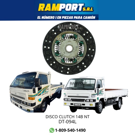 [DT-094L NT] DISCO CLUTCH 14B -4