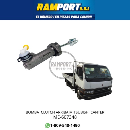 [ME-607348] BOMBA  CLUTCH ARRIBA MITSUBISHI CANTER 97/06