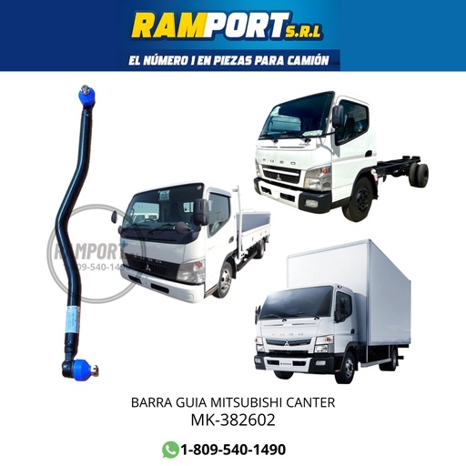 [MK-382602] BARRA DE ACOPLAMIENTO CANTER 07/23 GUIA RH
