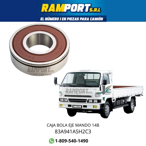 [83A941ASH2C3 NT] CAJA BOLA EJE/M DAIHATSU14B