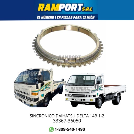 [33367-36050] SINCRONICO DAIHATSU DELTA 14B 1-2