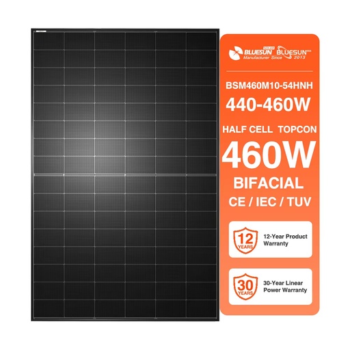 [BSM460M10-54HNH] PANEL SOLAR DOBLE VIDRIO BIFACIAL 460W